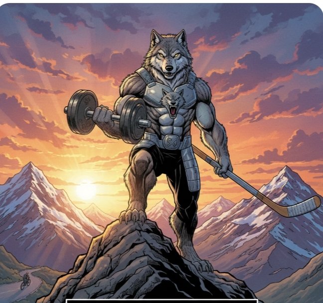 a_huissel's tweet photo. Egal ob auf dem Eis, im Kraftraum oder auf dem Weg zur Radreise 2026 – der Leitwolf gibt niemals auf! 📈💪
Jeder Schritt, jeder Kilometer, jedes Workout zählt. Von den 500 Kilometern in diesem Jahr bis zu den 700 Höhenmetern im Training – das ist die Vision, die uns antreibt. https://t.co/Z6iguGim4j