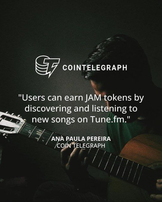 $JAM caught my eye

tune.fm is a music streaming platform where artists get 100x more per stream than spotify

mystery drop of a famous unreleased album coming + buybacks planned

real apps on iOS/Android

1m+ mcap