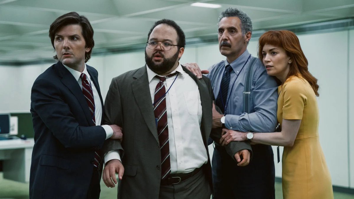 lumonsindustry's tweet photo. Happy 4 years of Severance! The first two episodes of Season 1 premiered today on Apple TV in 2022 💚 https://t.co/Htc7xqXWXe