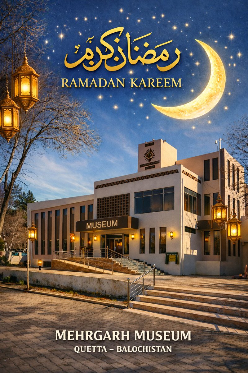 MehrgharMuseum's tweet photo. Happy Ramadan Kareem ❤️❤️❤️ https://t.co/e1T1MXFW6n