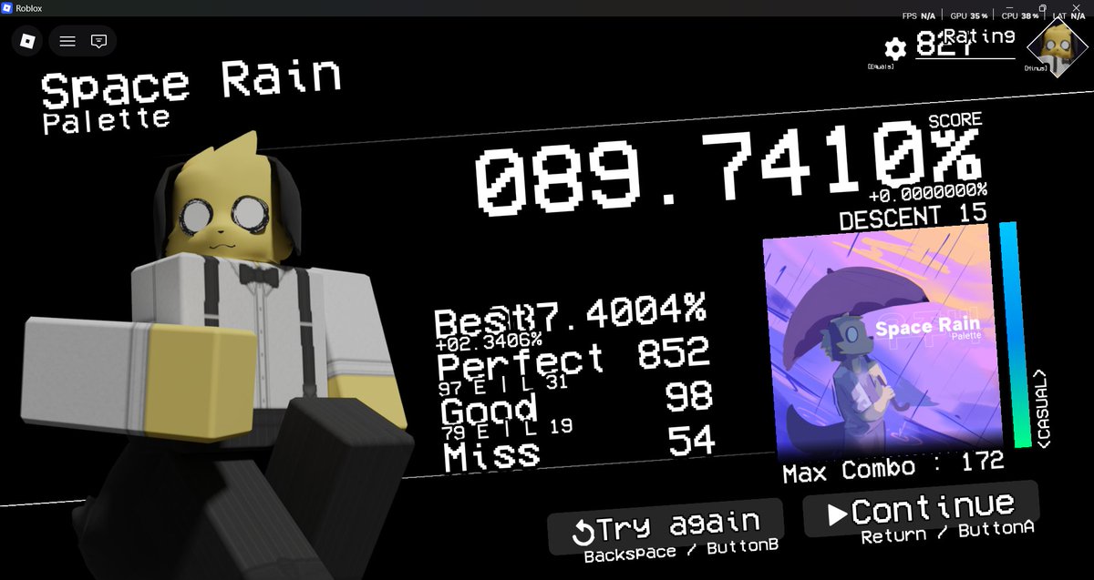 new personal on space rain dst