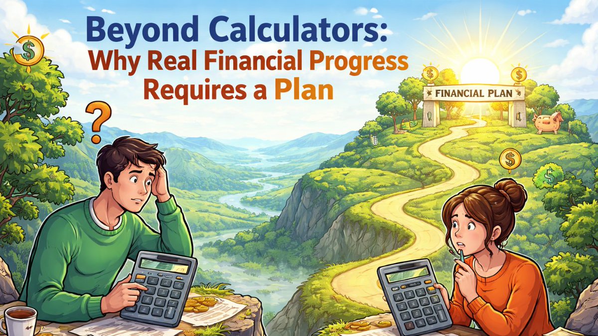 Mortgage calculators are everywhere because people want fast answers.

But real financial progress comes from seeing how decisions interact over time, not just how they calculate.

That’s where scenario planning changes everything.
Read the entire article: hubs.la/Q043CGMY0
