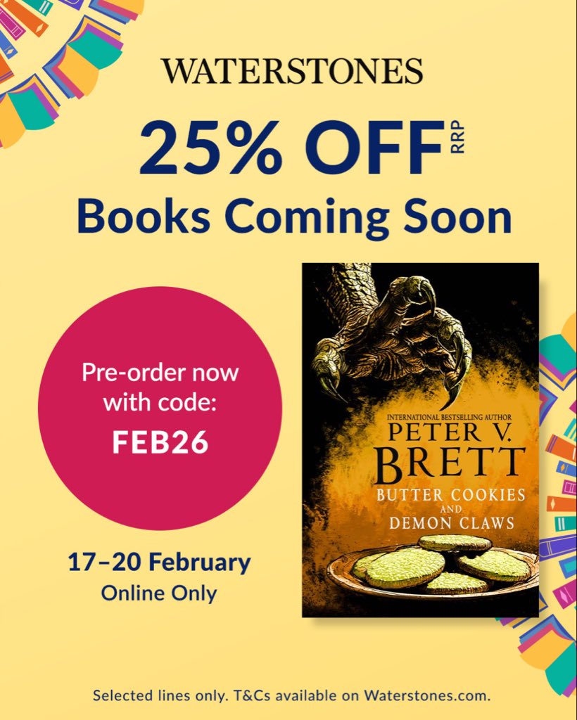 Peter V. Brett tweet media