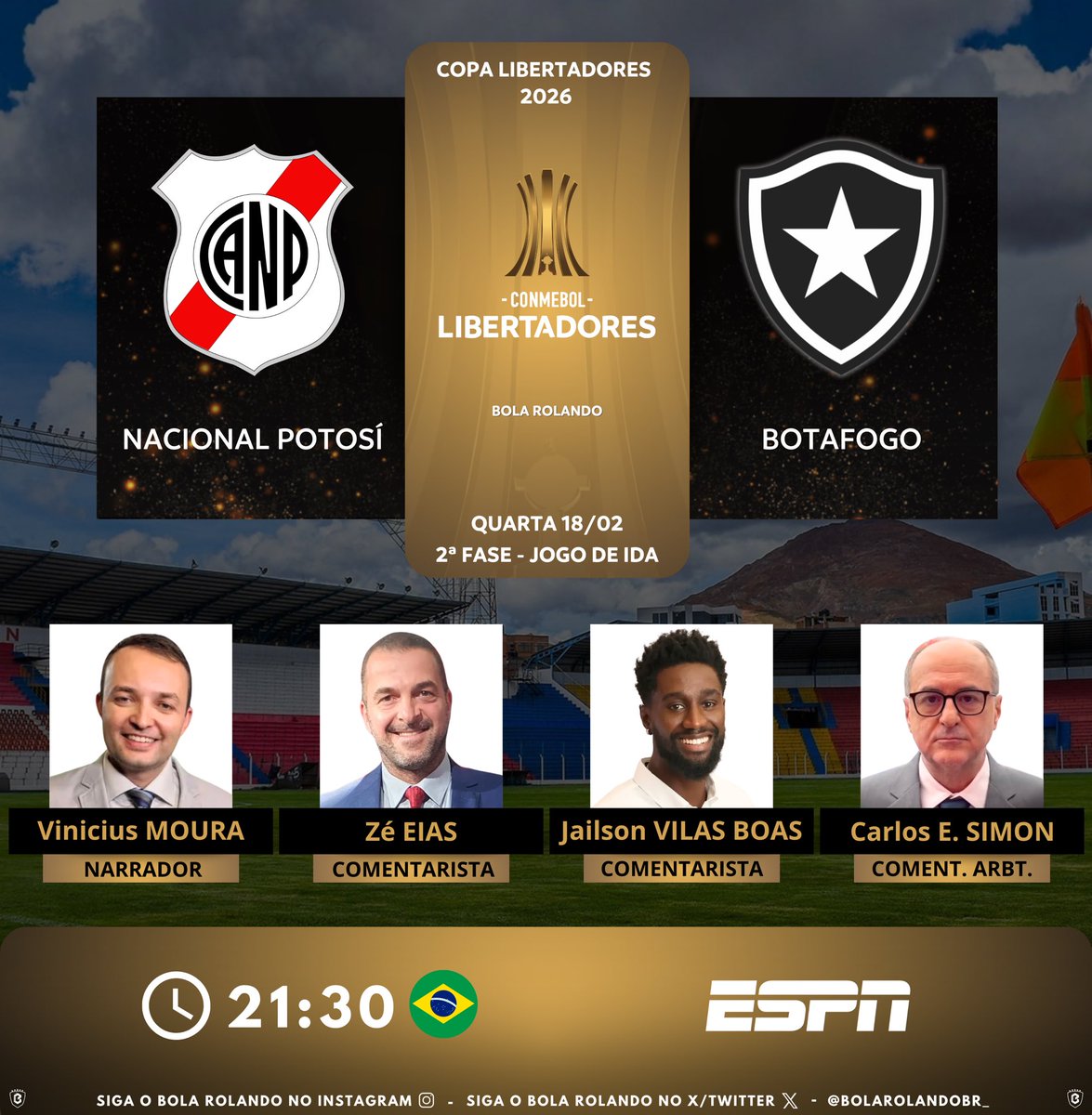 Bola Rolando tweet media