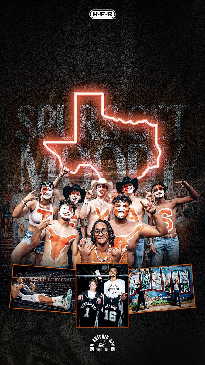 Time for some #SpursGetMoody wallpapers 🤩
@HEB | #sponsored