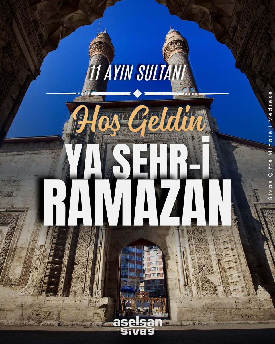 Rahmet ve bereket ayı Ramazan’ın, İslam âlemine ve tüm insanlığa barış, huzur ve esenlik getirmesini temenni ederiz.

Ramazan ayınız mübarek olsun. 🌙