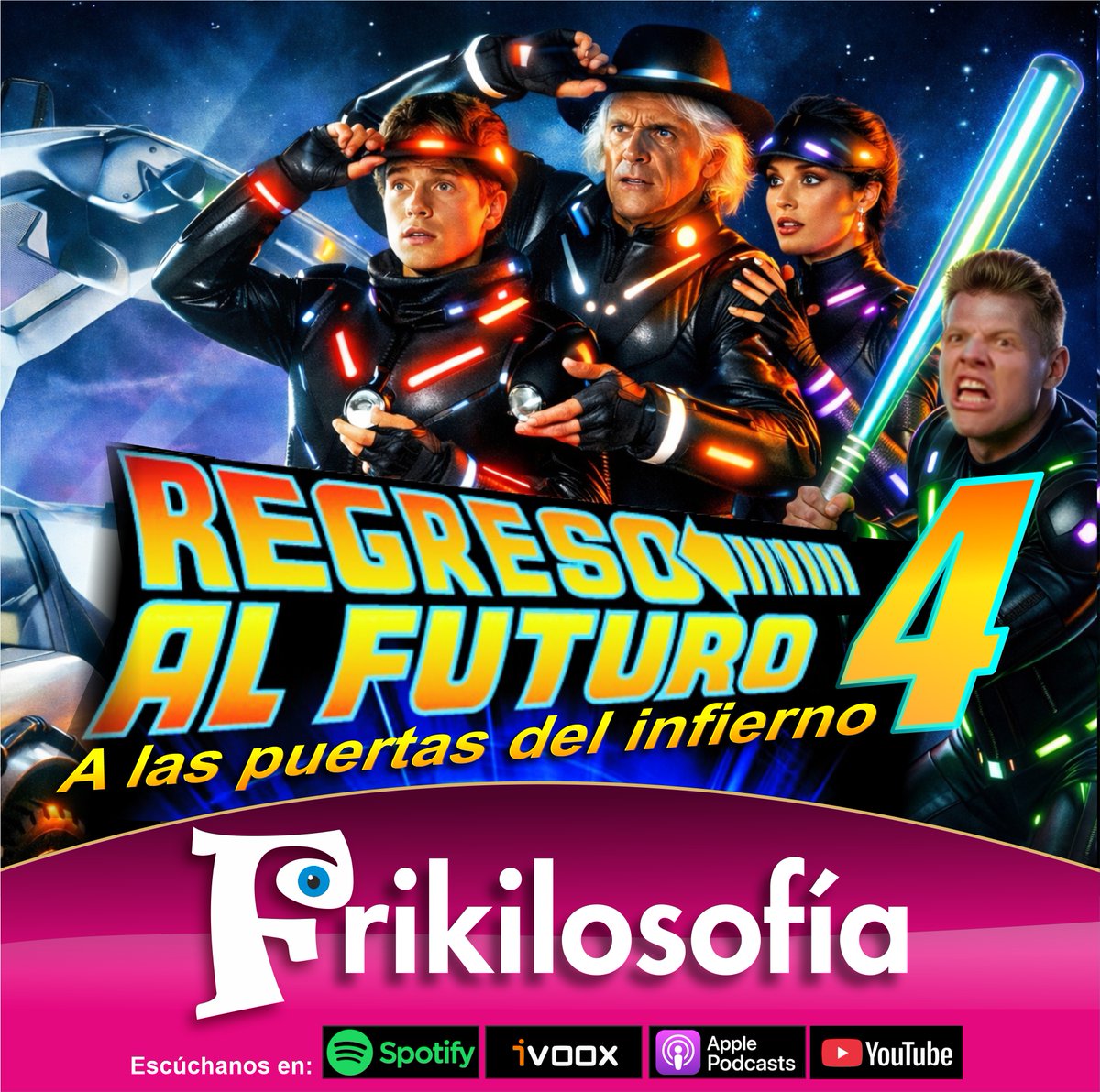 🎬¿Te has preguntado alguna vez cómo podría haber continuado Regreso al futuro con una cuarta entrega? 
🚀 Nosotros sí… y hemos querido rendir un pequeño homenaje a esta gran trilogía.

🎧 Escúchanos en tu plataforma de podcast favorita.

#RegresoAlFuturo #BackToTheFuture