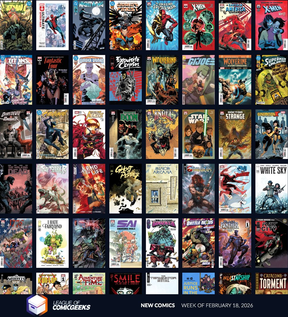 League of Comic Geeks tweet media