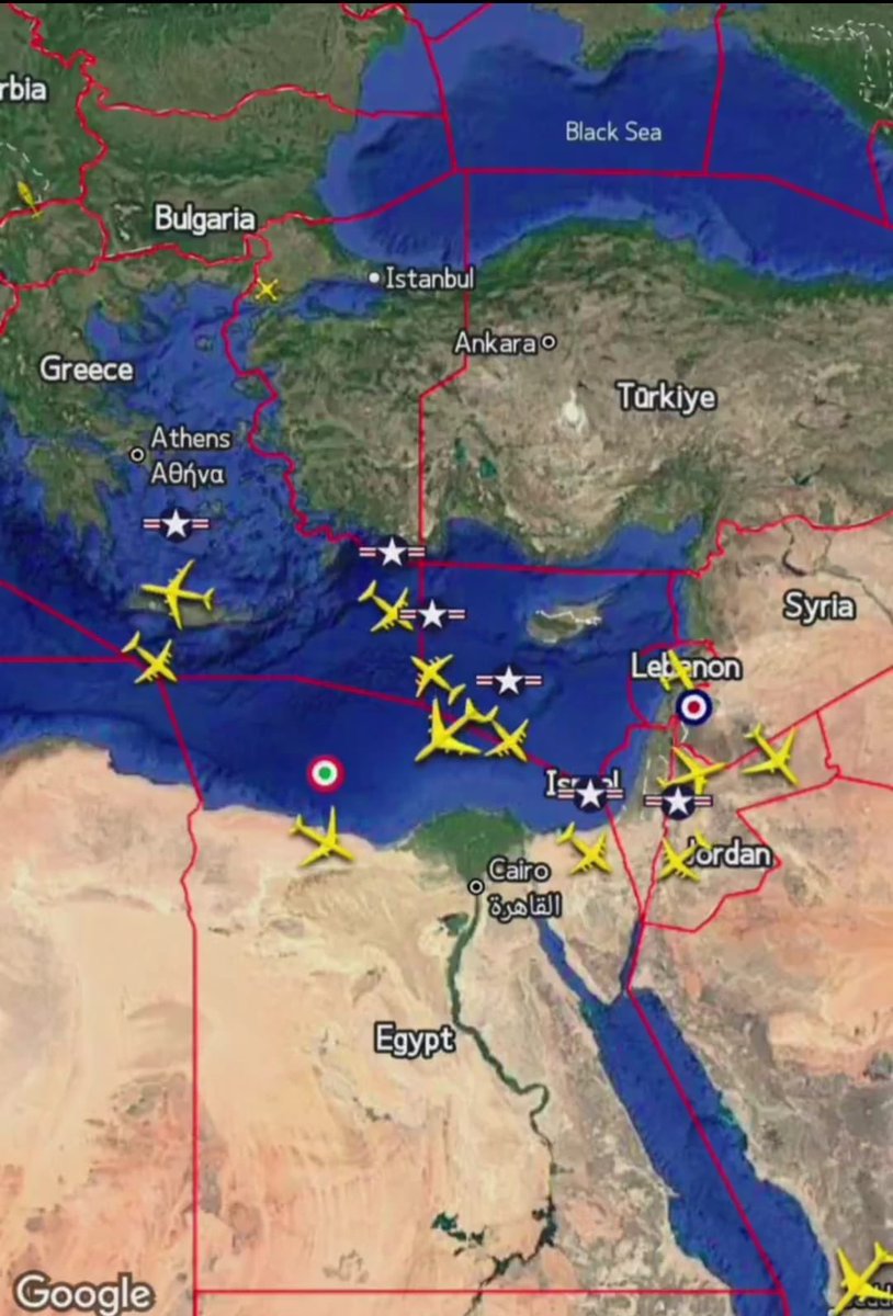 حركة طيران غير طبيعية 
جرت خلال ال 24 ساعة الماضية لمئات وليس عشرات للطائرات القاصفة والمقاتلة وطائرات أمداد وطائرات تشويش الكتروني بالاضافة الى طائرات درون الجديدة الكبيرة الحجم الحديثة التي ستجرب لأول مرة