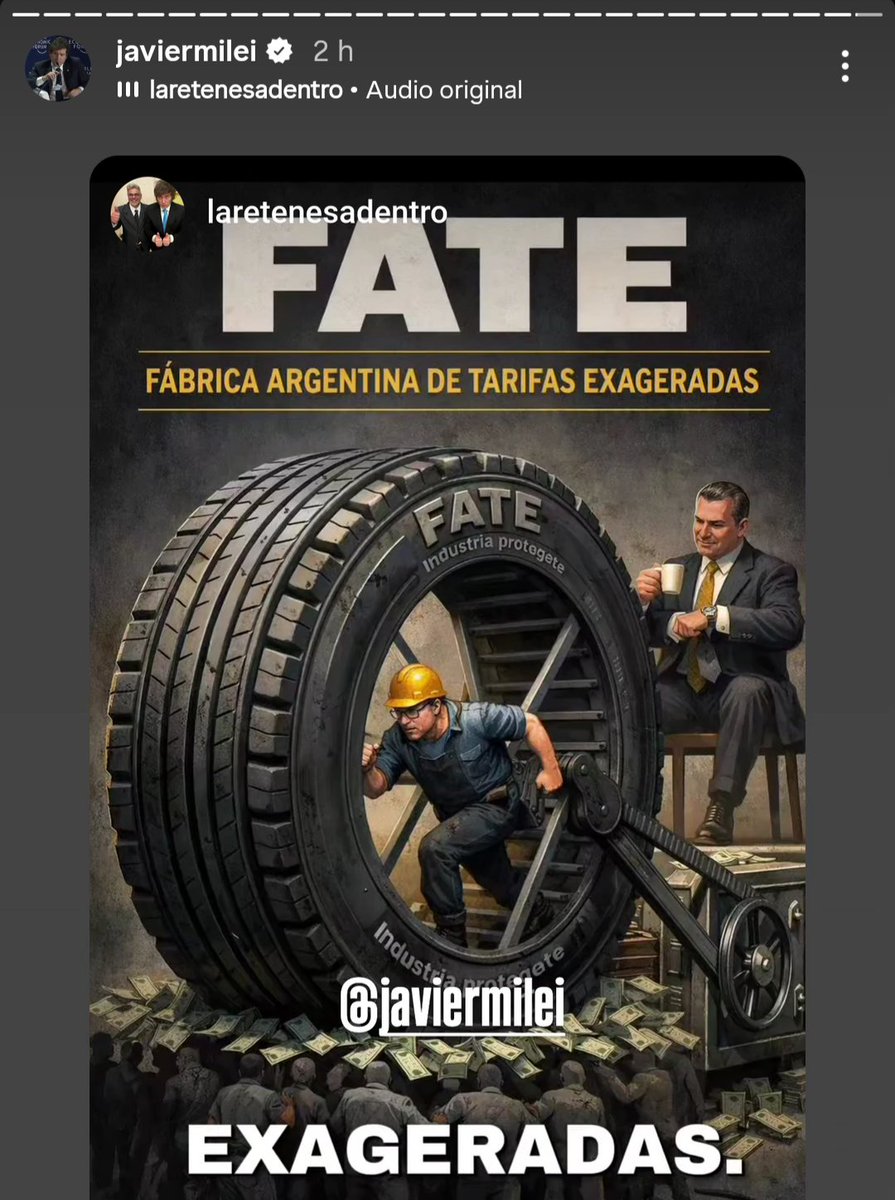 NOS GOBIERNA UN RECONTRAREMIL PELOTUDO