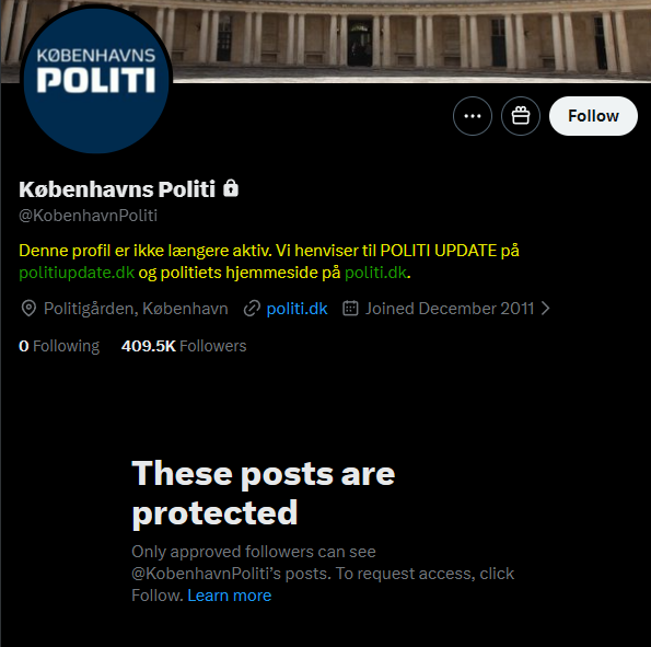 Politi Update tweet media