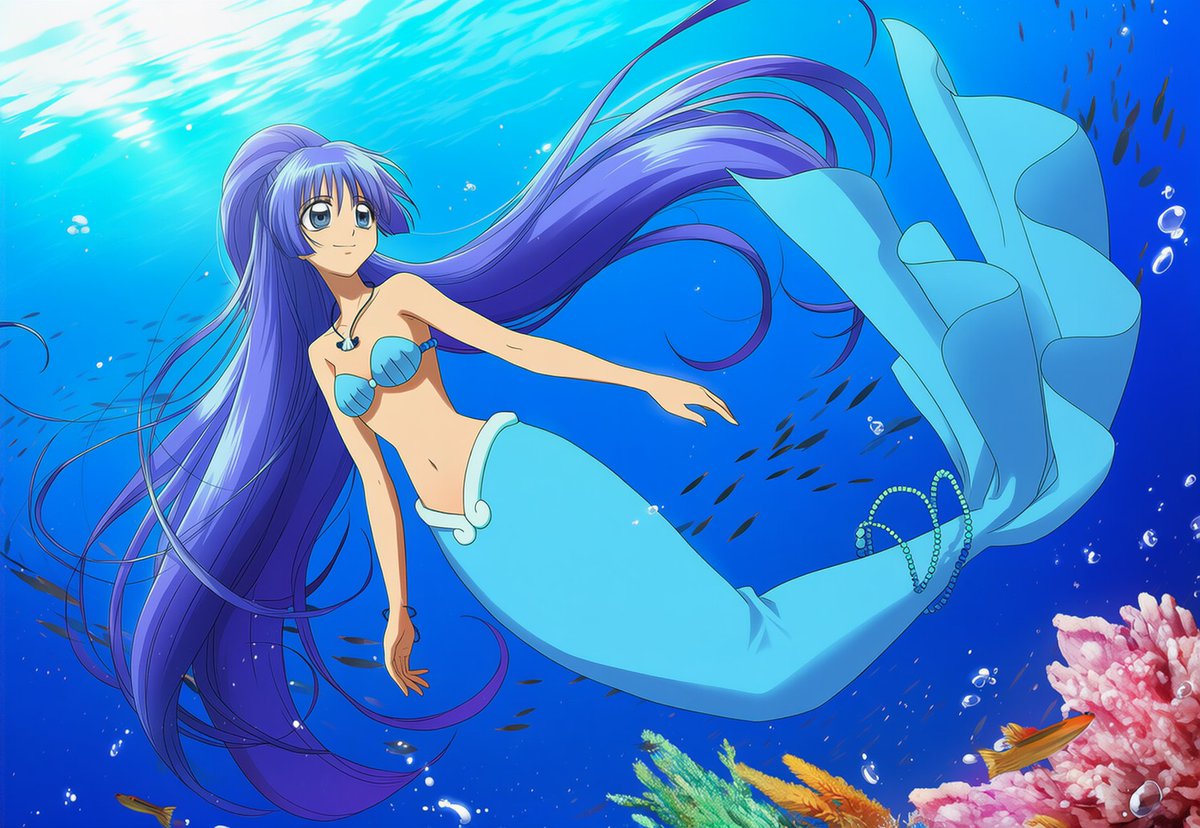 CrisologoDuran's tweet photo. Mermaid Melody meru's mother https://t.co/hkjSONJGSX