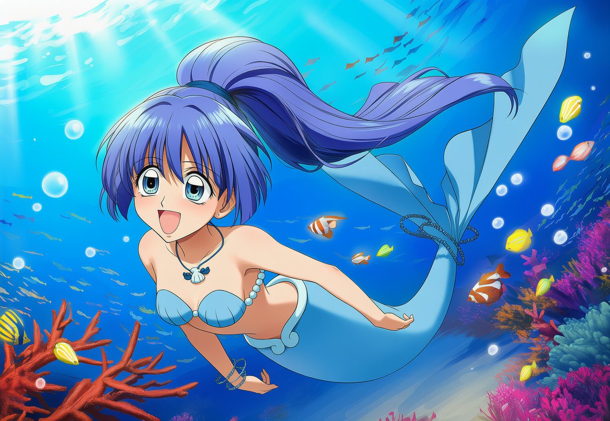 CrisologoDuran's tweet photo. Mermaid Melody meru's mother https://t.co/hkjSONJGSX
