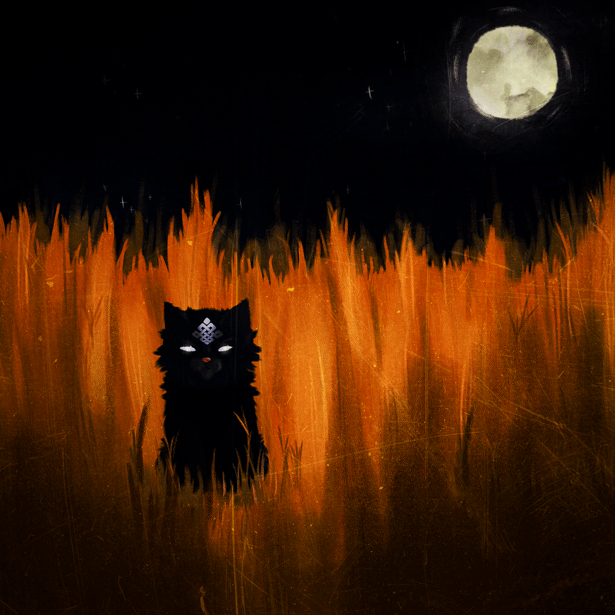 trouble_mia's tweet photo. gRitual to @Ritual_Russia @ritualnet 

It's my 5th art in special scary Siggy collection.

Eyes of a predator, soul of the night. Meet the new guardian of the fiery fields. What do you think he’s guarding?

Wishing you a cozy evening! https://t.co/G5lRi7Znce