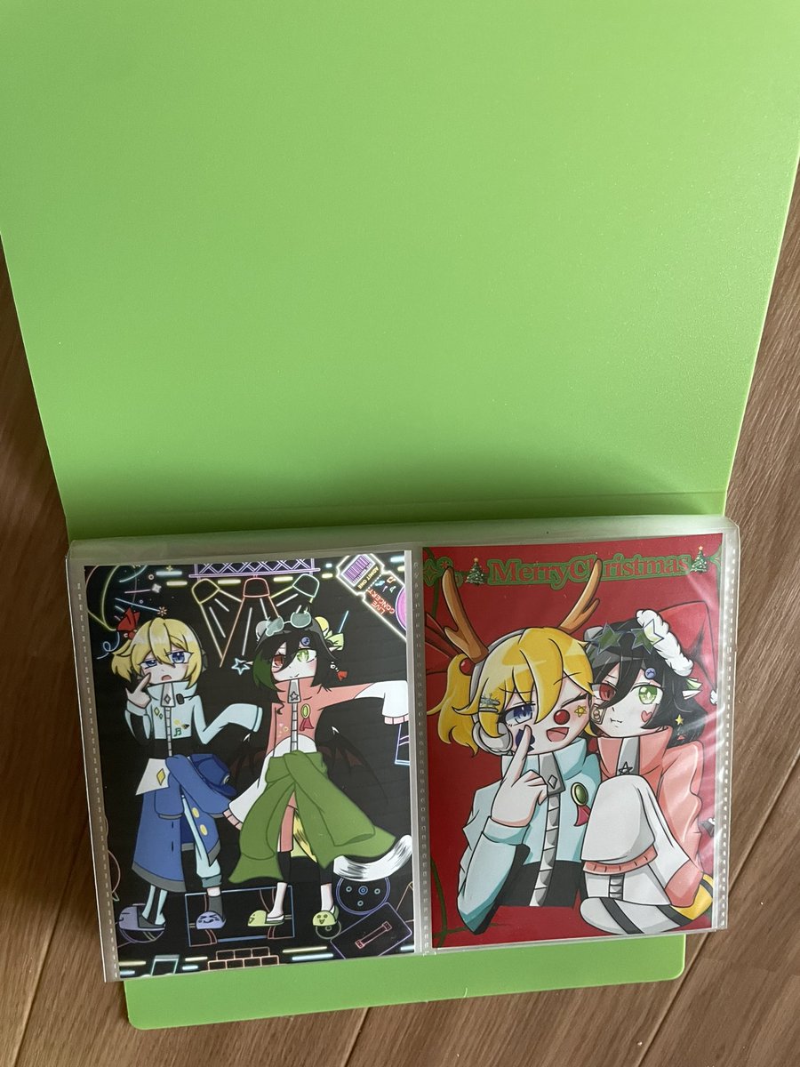 そういや印刷したやつファイリングしてみた(´'▽'｀) やっぱり…いいね