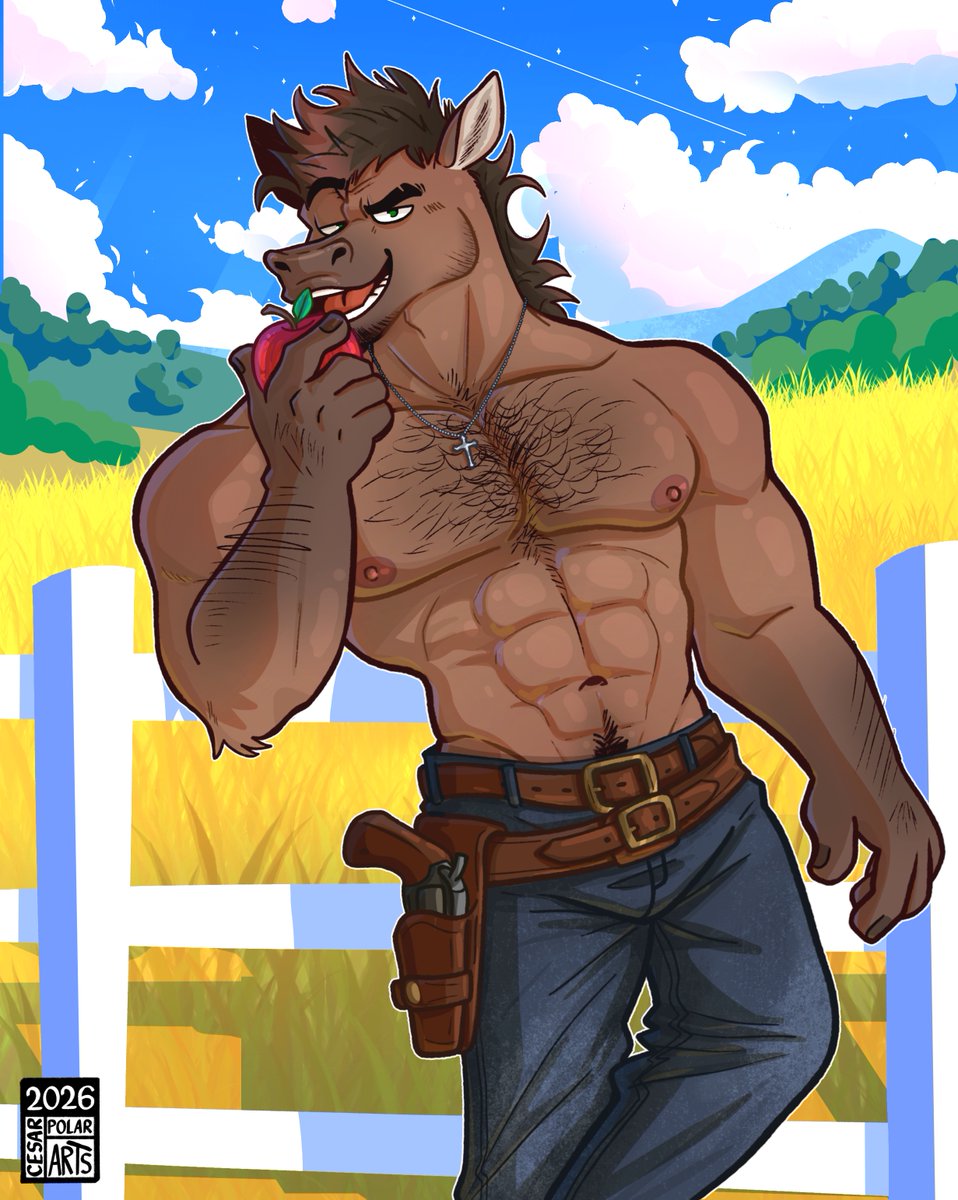 Looks like it’s the Year of the Horse 🐴🍎🔫