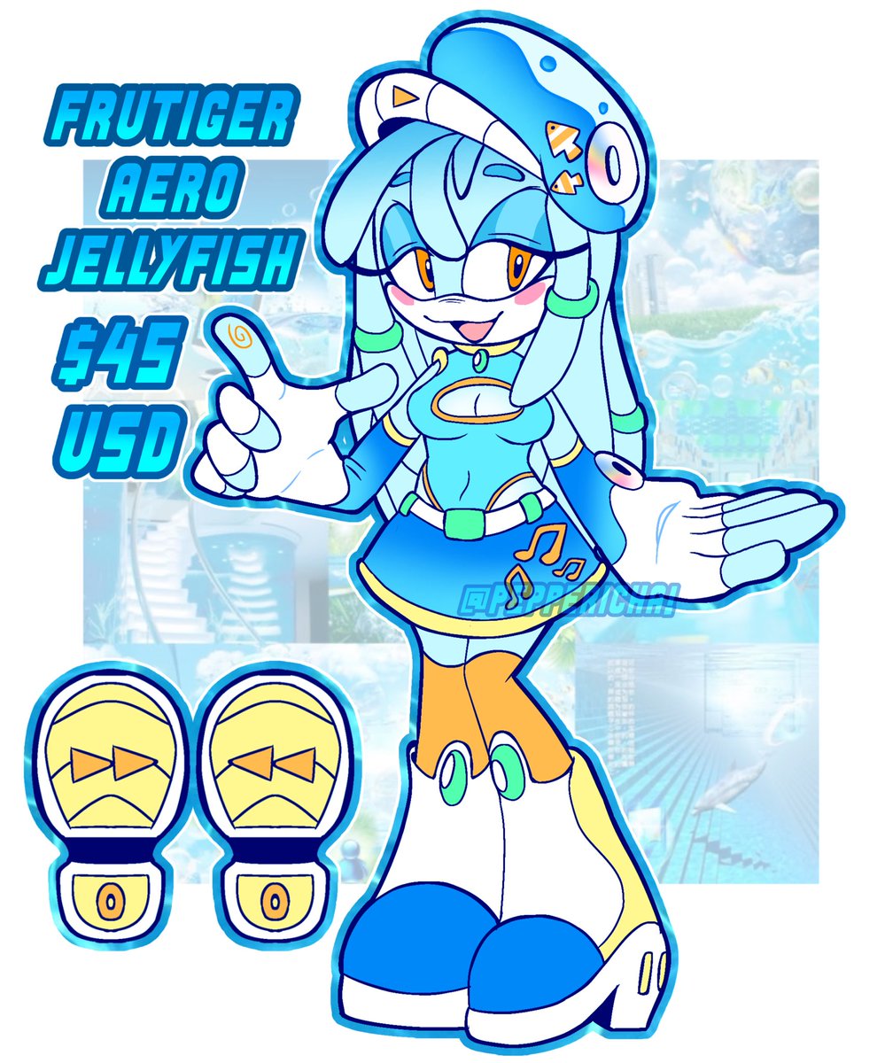 The jellyfish adopt is no longer on hold and is still up for grabs  

pricing has now lowered! + holds are not available it’s now first come first served :3 

My DMs are open + RT’s are appreciated! 
#sonicadoptable