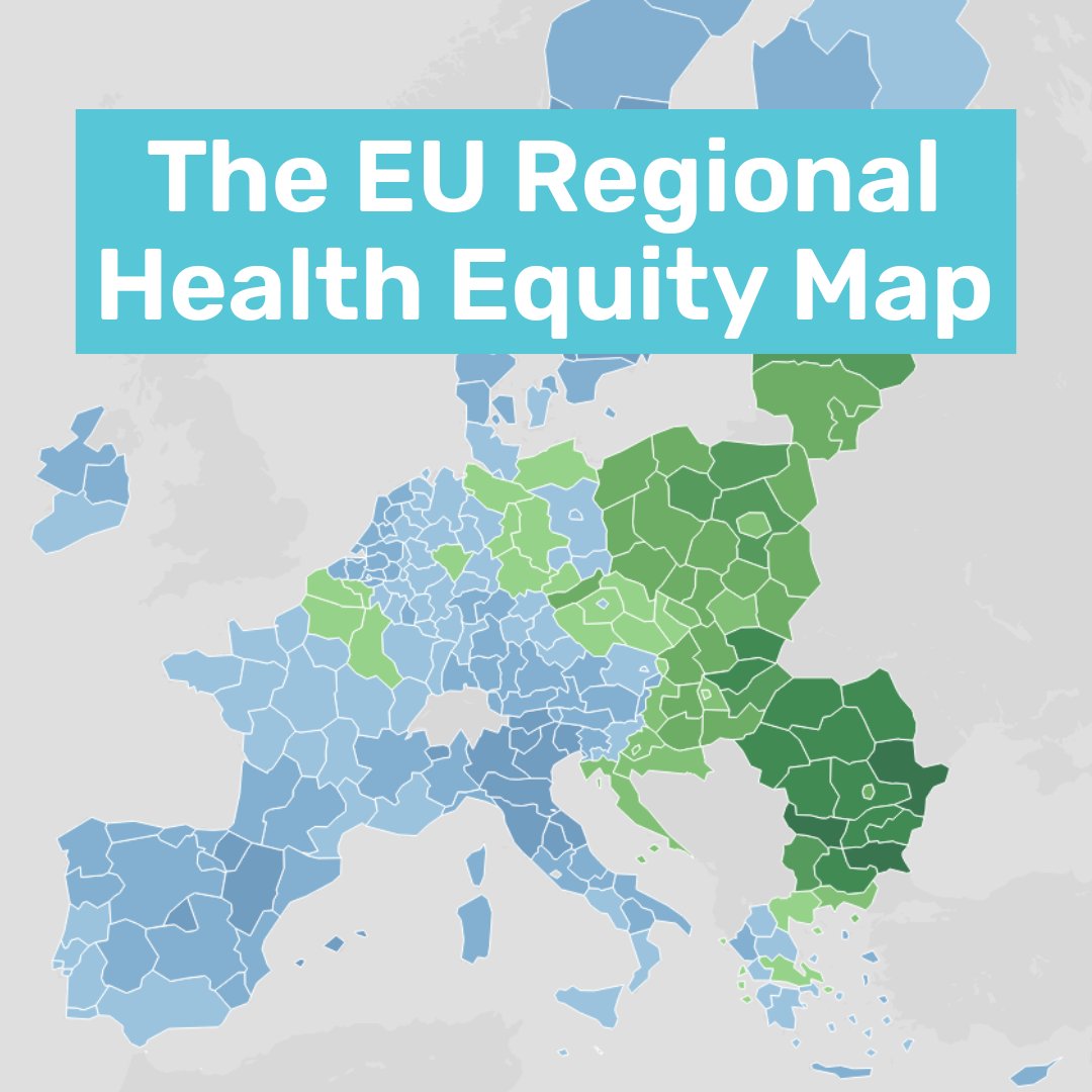 We are proud to announce the launch of the 💫 EU Regional Health Equity Map 💫 , the first tool of its kind to measure health inequalities across the NUTS2 regions of the European Union.

Why does this matter for the EU? 🧵

🔥 Explore the results: 
socialprogress.org/eu-health-equi…