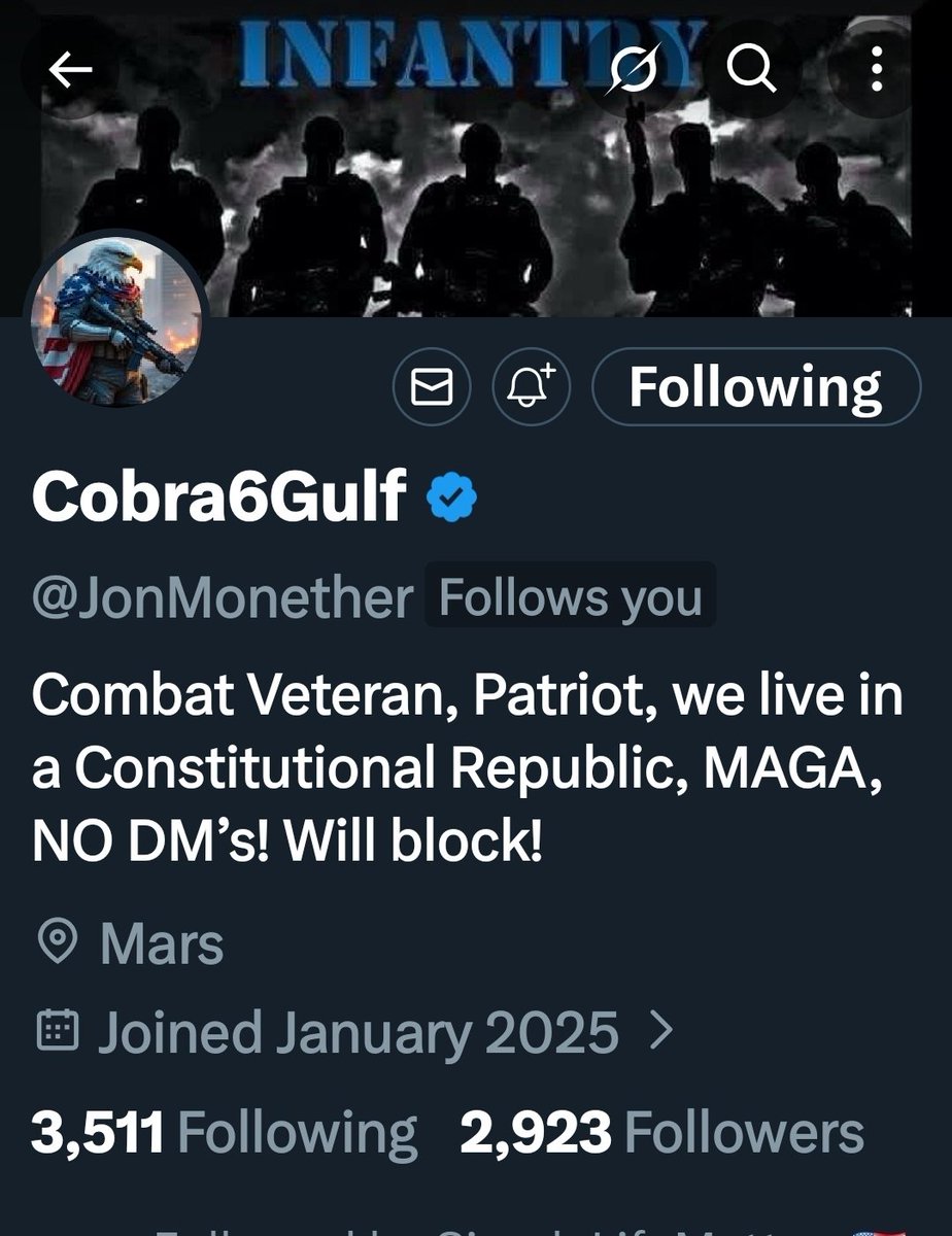 <a href="/JonMonether/">Cobra6Gulf</a> 
Last one for the afternoon, have to run my son to the airport. Give Jon a follow and repost!!!