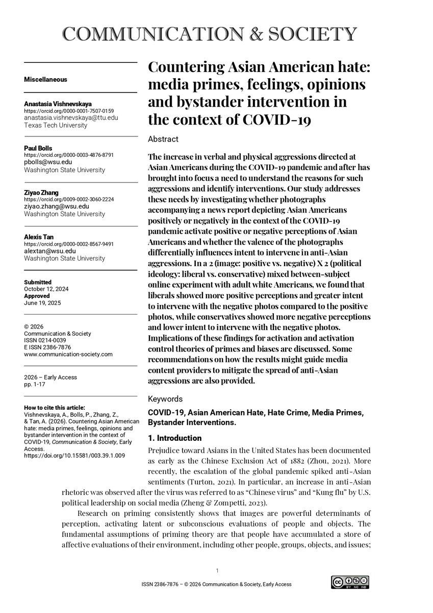 Communication & Society Journal tweet media