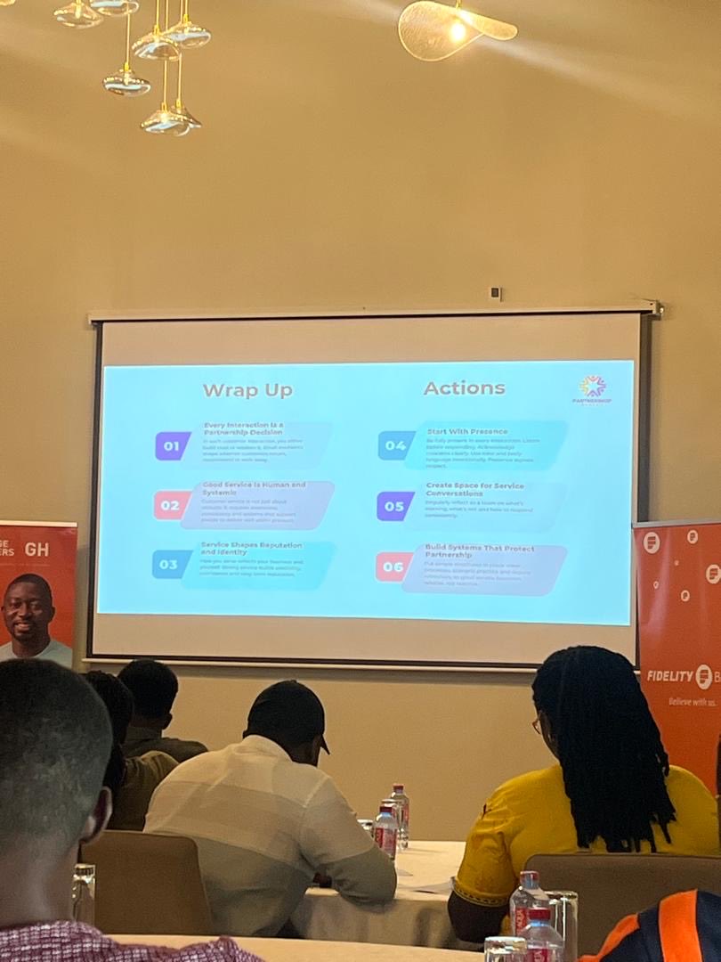 ExpressmedH's tweet photo. NETWORKING RETREAT 
====================

We had an amazing time at the Orange Connect &amp; Fidelity Bank networking retreat held at Crown Forest, Gomoa.

The retreat brought entrepreneurs together for meaningful connections, reflection, and growth.
 Onward with renewed energy 💪🏾 https://t.co/mGHwYV3IN2