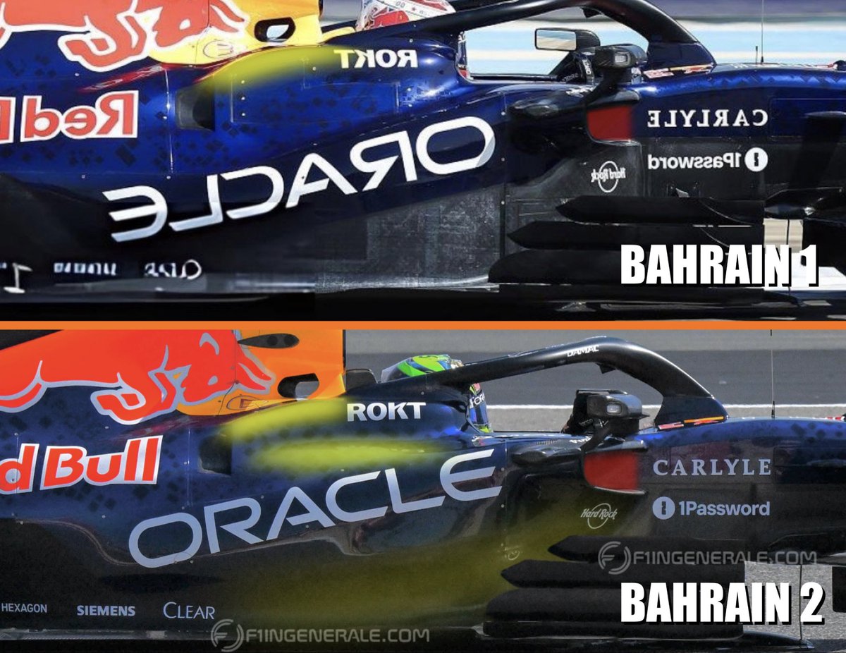 New sidepods have also arrived for #RedBull, which now feature an undercut, a different ramp profile, and a revised inlet.

#f1 #F1Testing #F12026 #F1Tech