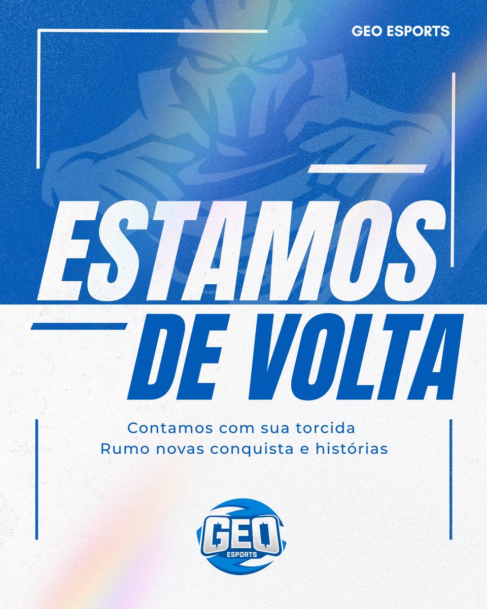 Estamos de volta ao cenário competitivo 💙
