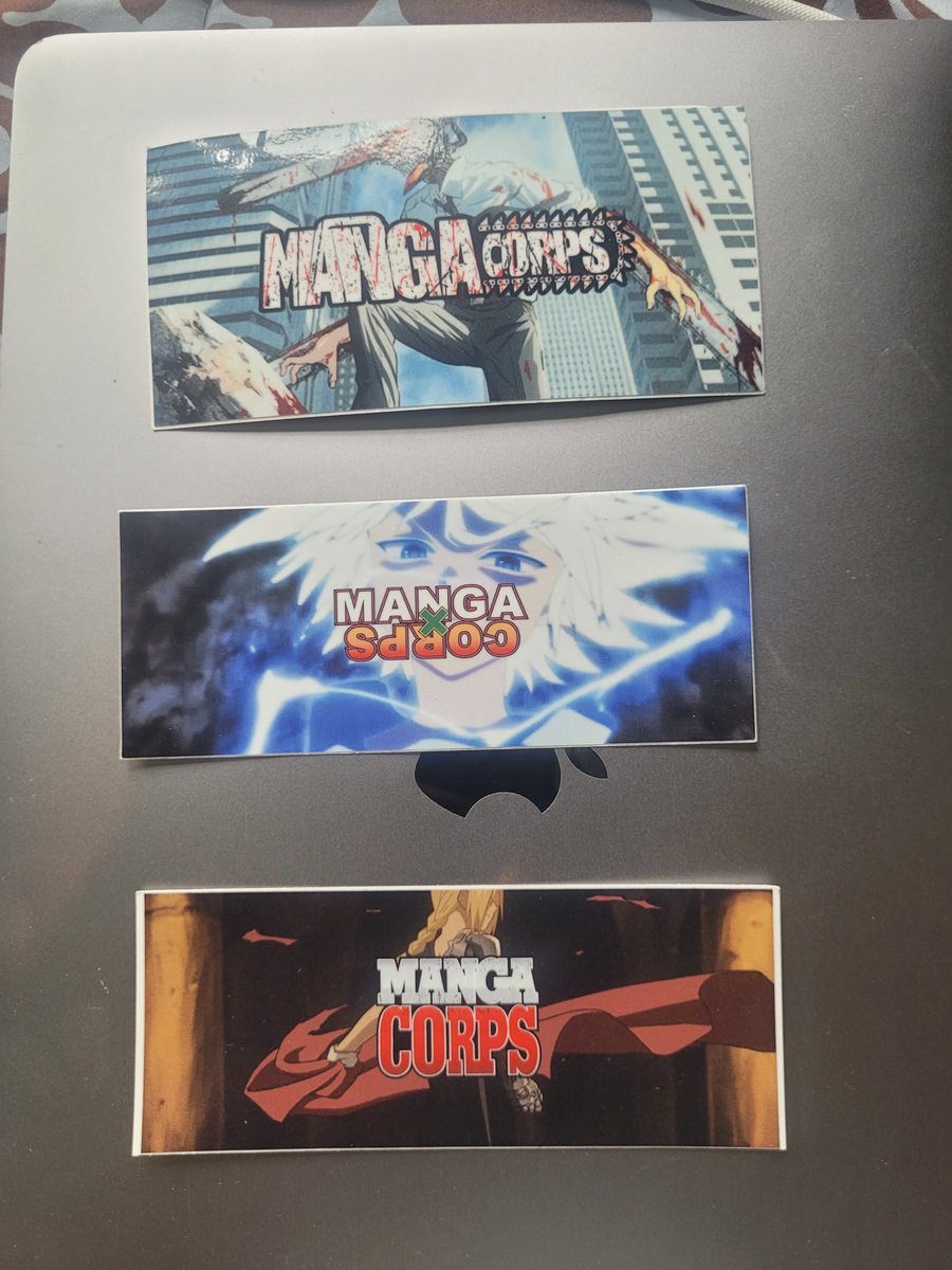 Added Kagurabachi to my manga collection and also got some stickers. Courtesy of the good folks over at <a href="/MangaCorps/">Manga Corps.</a> 🔥🔥