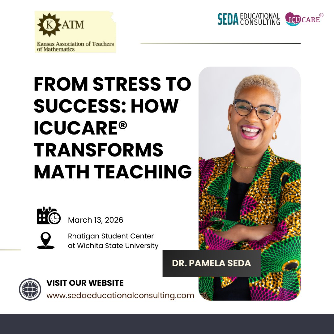 pamseda1's tweet photo. ICUCARE® is transforming classrooms nationwide! 🚀
Join me at #KATM2026, Mar 13, to see why leaders and teachers trust it to drive real results.
#ICUCARE #Choosing2See #dbc_inc #MathEducation #MathLeadership #EduLeaders https://t.co/vWS27xuEaP