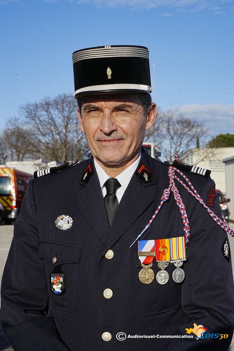 Retour photos sur la cérémonie officielle de passation de commandement entre le colonel Thierry Carret et le colonel Sébastien Paletti. 
La cerémonie a eu lieu au centre de secours de Nîmes Saint Césaire ce mardi 17 février
. Photos C. Hiebler