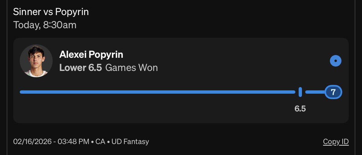 GSM 🎾 tweet media