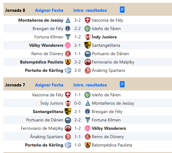 <a href="/isaacgonz/">Isaac González Peña</a> <a href="/PacoManzanoDiaz/">Paco Manzano</a> <a href="/Drakonia_Liga/">Drakonia</a> <a href="/NCDrusus38/">NCDrusus</a> <a href="/rj_gonzalez/">Rafa J</a> <a href="/johnygrey/">The General</a> <a href="/AMdHL/">Alberto MdH</a> <a href="/xtaoth/">Juan T.</a> <a href="/karesinda/">Karesinda 🇩🇯</a> <a href="/bruja_coruja/">La Bruja Coruja</a> Aquí los resultados en el grupo Sur de la serie D. <a href="/cacaueses/">Ave</a> <a href="/Istel_/">Istel</a>