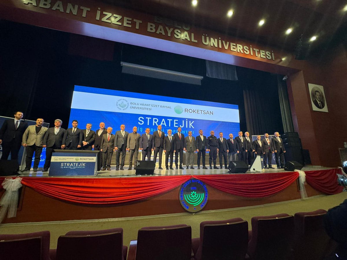 Stratejik İş Birliği Toplantısına Katılım Sağladık
Bolu Abant İzzet Baysal Üniversitesi ev sahipliğinde düzenlenen “Stratejik İş Birliği Toplantısı” programına katılım sağladık.