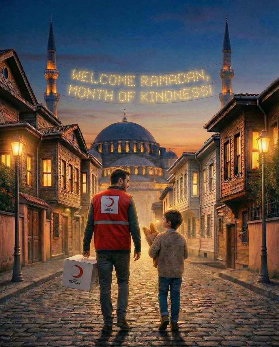 RedCrescent's tweet photo. Ramadan is a time when sharing, solidarity, and brotherhood are experienced in their most beautiful form. It reminds us once again of the value of sharing a meal, multiplying kindness, and touching a heart.

Welcome, O month of goodness. #Ramadan 🌙 https://t.co/6xBvXH4Sgu