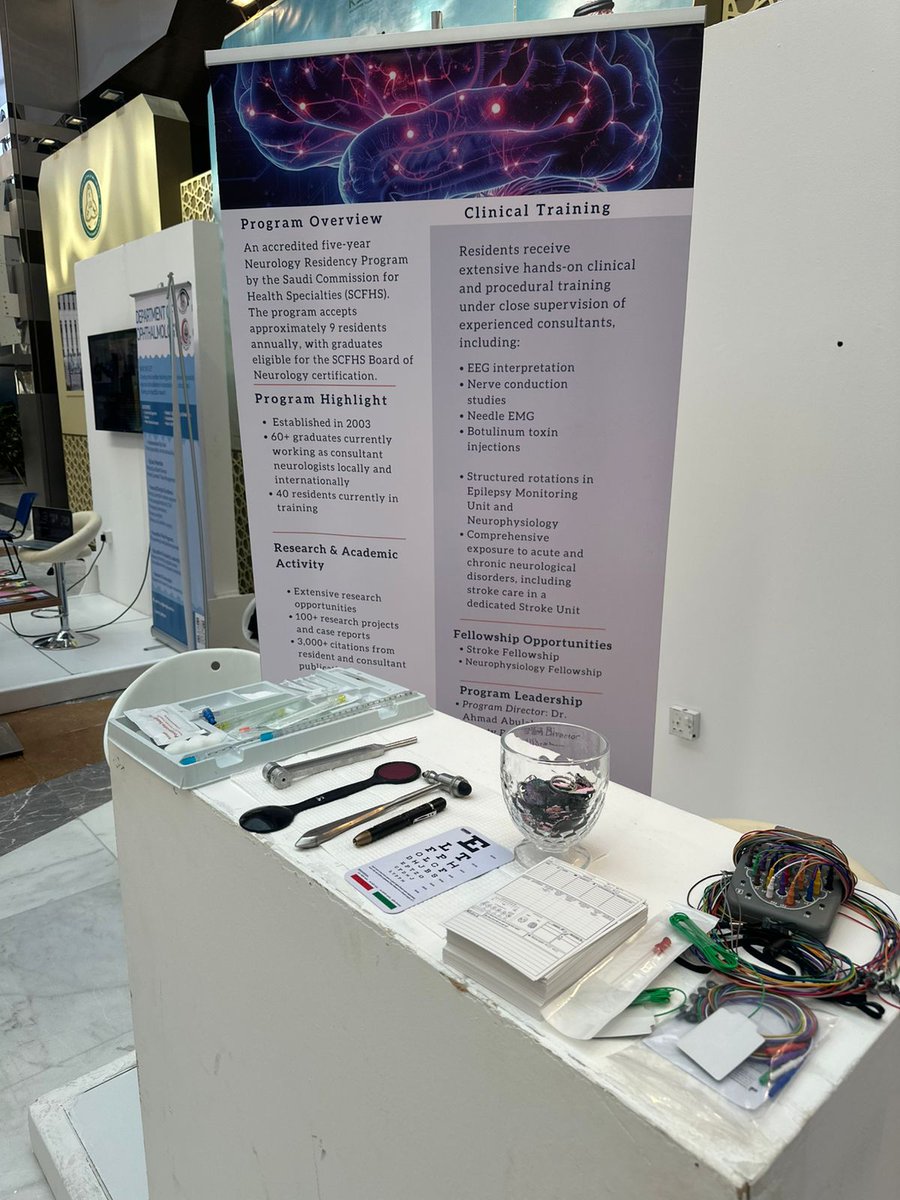 Congratulations are also in order for Dr. Mohammed Aldriweesh <a href="/AldriweeshM/">Mohammed Aldriweesh محمد الدريويش</a>, a veritable part of the scientific committee of the celebration and as a moderator of panel discussions

Lastly, the Neurology Department thanks Dr. Eid Alanazi and his team:
- Dr. Malik Salamah
- Dr.