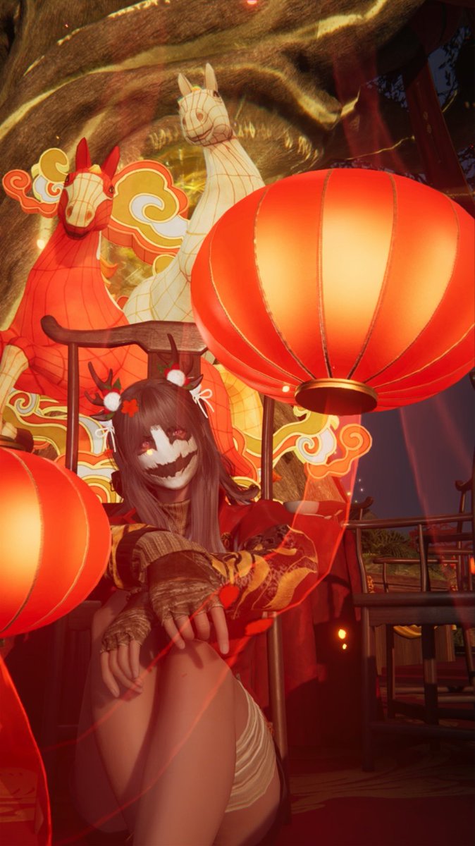 RAGEOUSLEE's tweet photo. ⠀⃝🌸    🎊🎇🏮 New Year 🏮🎇🎊                                   

#OnceHuman #激RAGE怒 #roleplaying #oncehumanmobile #gaming #openworld #endlessdream #Building #gamergirl #multiplayer #ワンスヒューマン #ワンスヒューマンモバイル https://t.co/6B97qs87rS