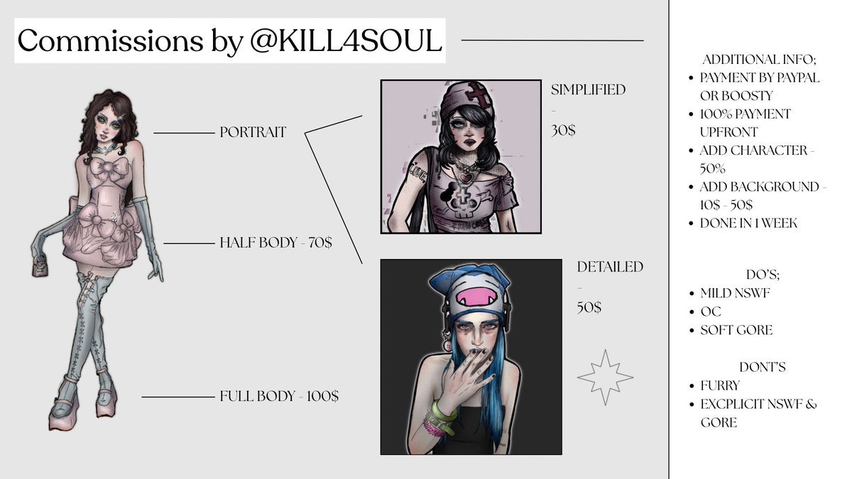 ⋆༺ 𓆩☠︎︎𓆪 ༻ ⋆ commissions open tweet media