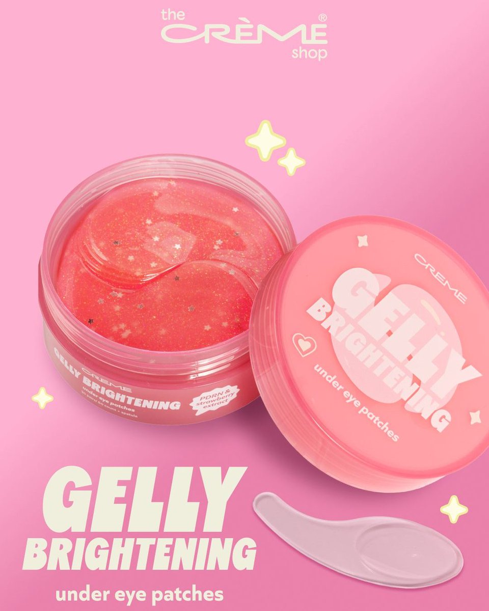 TheCremeShop's tweet image. the creme shop FIRST ever PRDN gelly under eye patches are here to cool, soothe, and serve main-character energy—because tired eyes aren’t on the agenda 💖 ONLY available @ultabeauty !

#thecremeshop #newcollection #PDRN
