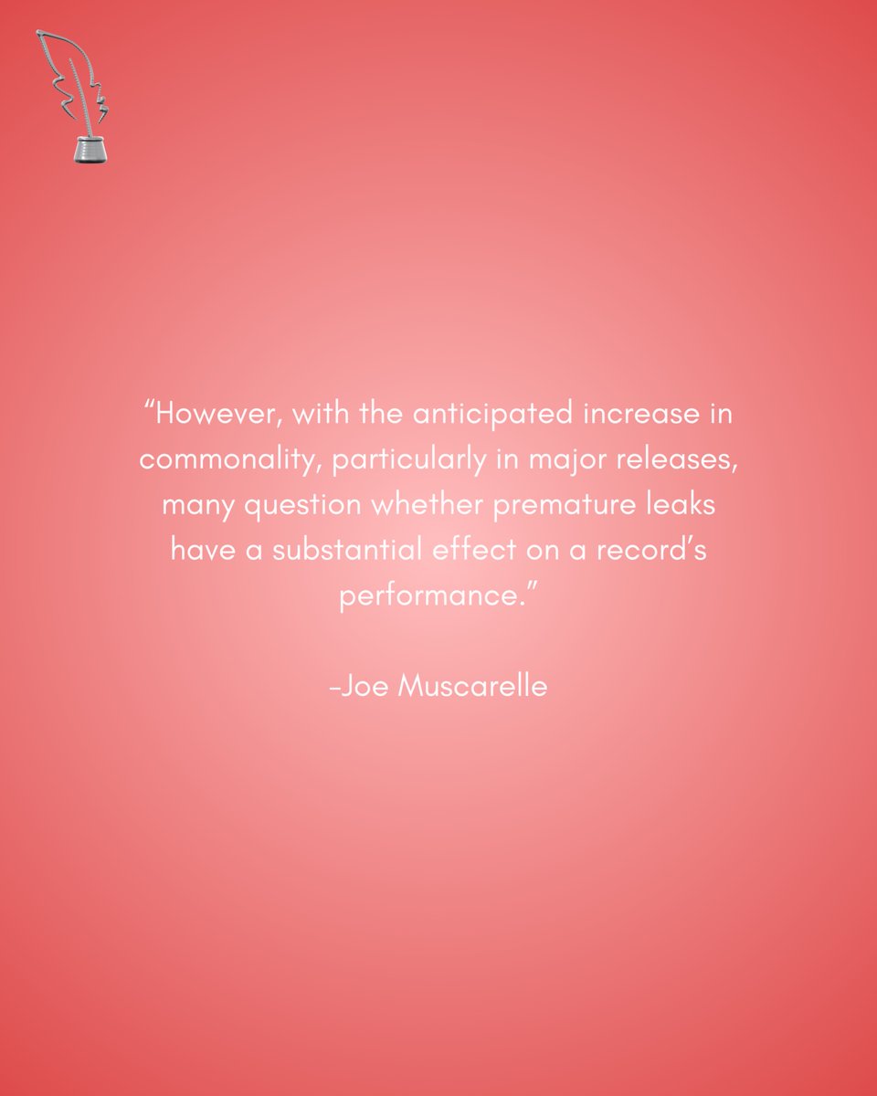 TheMBJ's tweet photo. Check out "Premature Distribution: Does an Album Leak Negatively Impact Performance?" from our 1st Spring Print Edition, written by our Head of Marketing Joe Muscarelle!
#academicjournal #berklee #musicindustry https://t.co/72h4ZJa3Cj