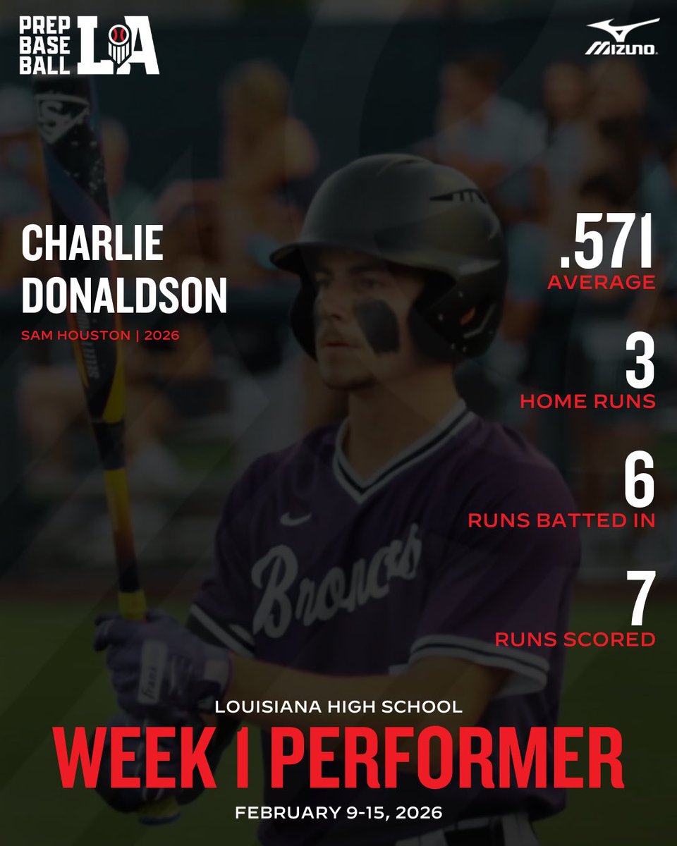 Prep Baseball Louisiana tweet media