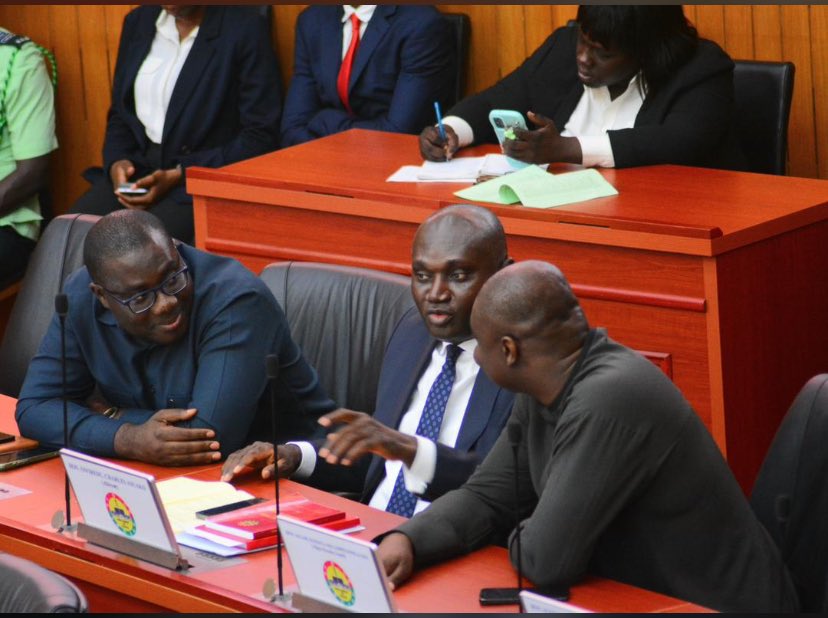 WilliamFrimpo13's tweet photo. Scenes from today’s parliamentary sitting, featuring Amb. Charles Asuako Owiredu, MP for the Abirem Constituency.
#NewVisionNewDirection https://t.co/96mnaTDOea