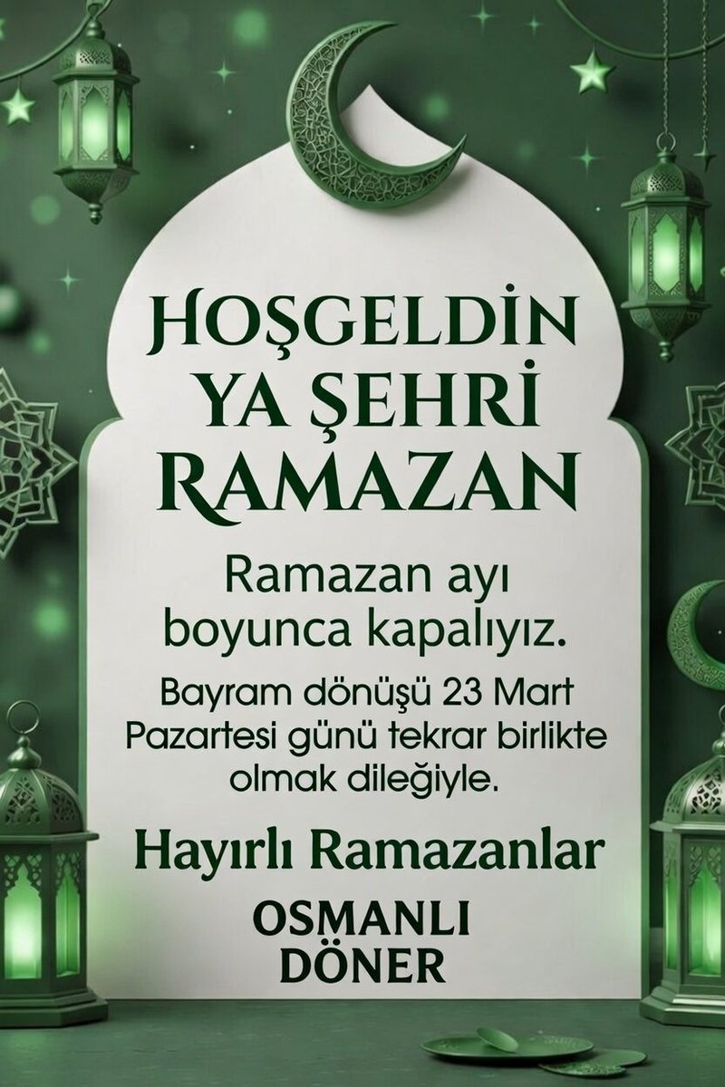 Osmanlı Döner (@osmanlidoner42) on Twitter photo 