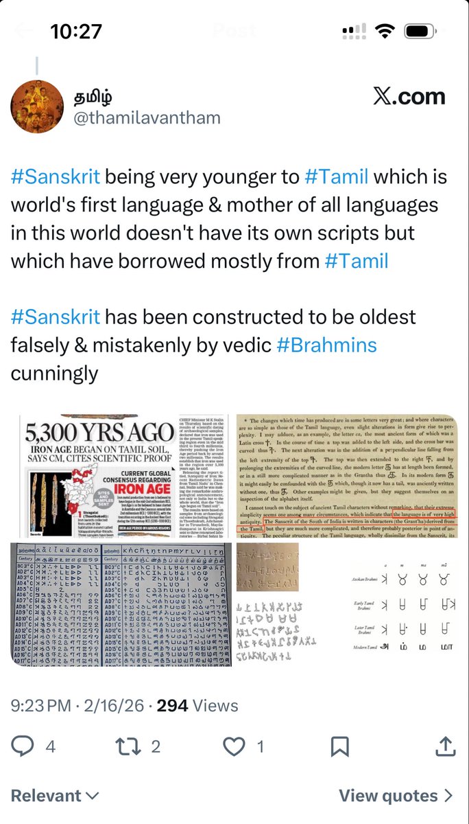PururavaB's tweet photo. Tamil came Frest

Werld came secund

🥴 https://t.co/kfOvbmmp4e