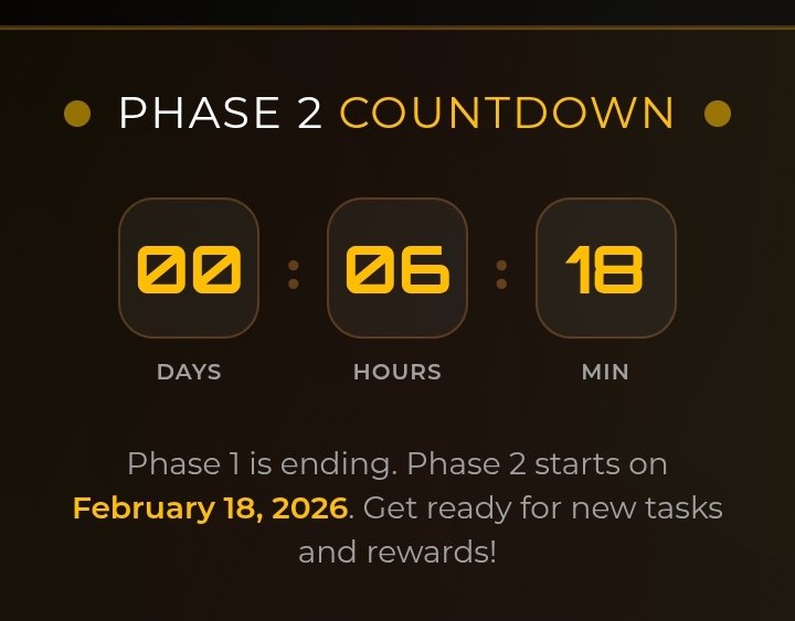 Guys <a href="/Zetarium_/">Zetarium</a> phase 2 is about to begin in the next 6 hours.

Guess what' Airdrop is happening this Q1 

So get prepared you're about to grind I will update you immediately the phase begins, get ready to position and be serious.
