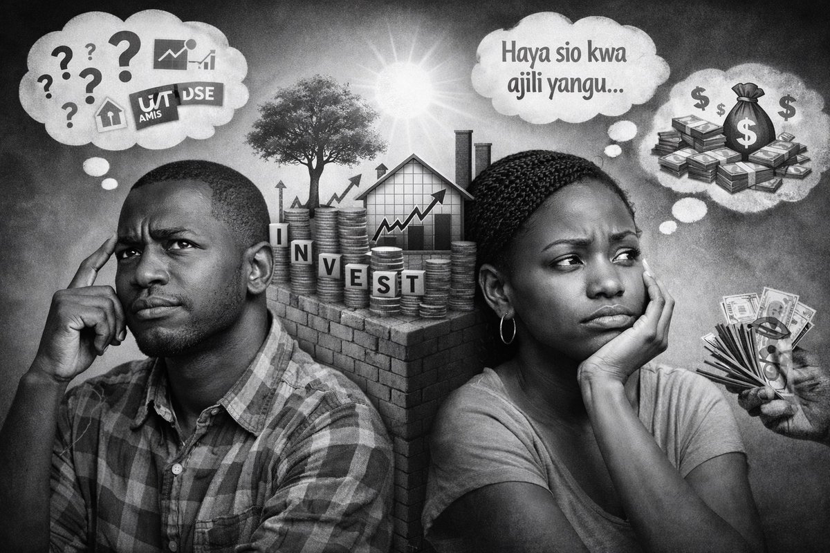 Kuna wewe ambaye ukiona mambo ya UWEKEZAJI KWENYE HISA au UTT….

Unaona sio mambo yako kabisa na unajua kipato chako bado ni cha wasiwasi…

Ni mambo yako na uwe serious sana kwasababu hizi 7

….

Unafikiri ni ya matajiri

Unaona kipato chako bado ni cha wasiwasi

Unasema
