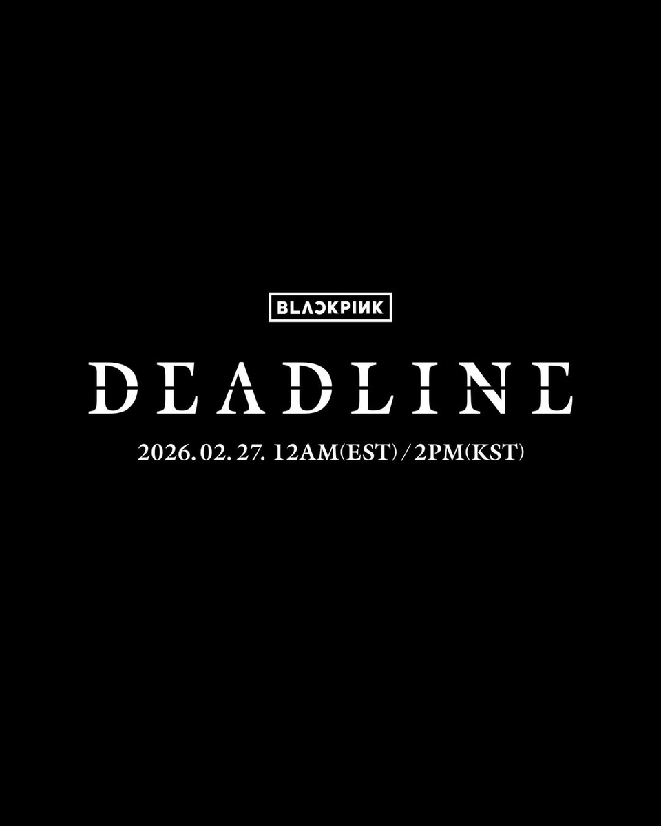 PopEmpirex's tweet photo. BLACKPINK's "DEADLINE" ALBUM Breaks History as the FIRST EVER Girl Group Album to Surpass 1 Million Pre-saves on Spotify. https://t.co/pFavqPoRxH