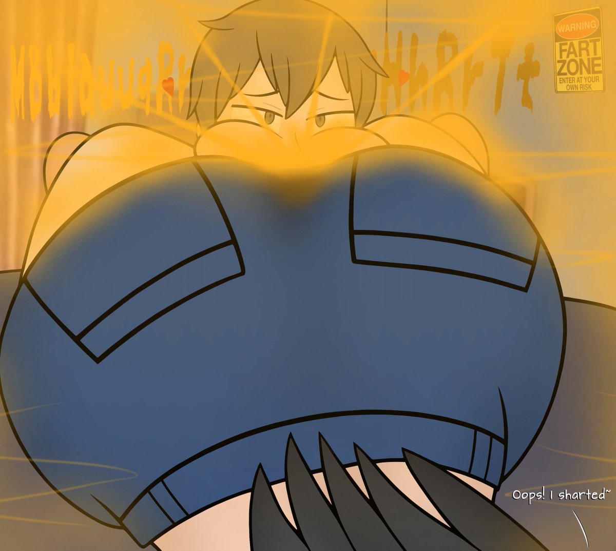 Senpai's Routine Eating of Nagatoro's Farts(and Sharts)