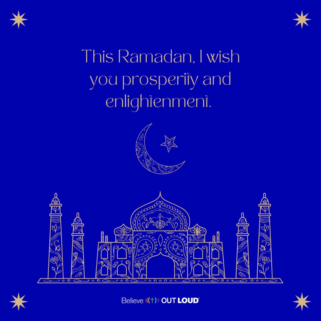 Ramadan Mubarak 🌙 Wishing our Muslim siblings a sacred season of reflection, generosity, and peace. We stand in interfaith solidarity for justice and love.
