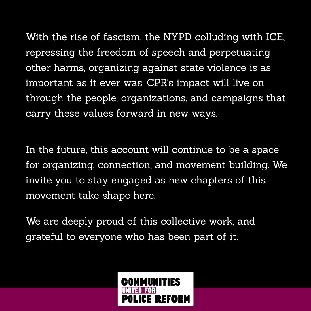 changethenypd's tweet photo. We have important news to share with you. https://t.co/4ldx0lVwj9