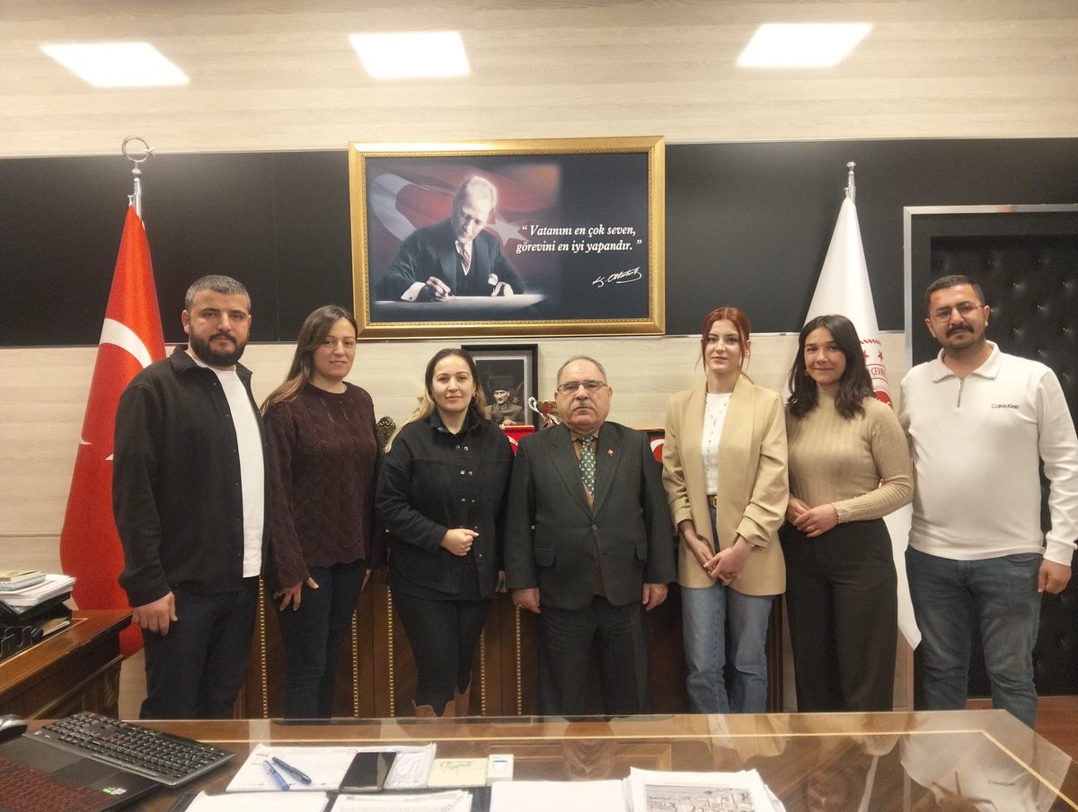 Muğla İnşaat Mühendisleri Odasının 14. Olağan Genel Kurulu Adaylarından Demokrasi ve Gelişim Meslek Grubu, seçim sonrasında il Müdürümüz Ömer BOLAT'ı ziyarette bulundu. <a href="/csbgovtr/">T.C. Çevre, Şehircilik ve İklim Dğş. Bakanlığı</a> <a href="/tcmuglavaliligi/">Muğla Valiliği</a> <a href="/bolatomer05/">Ömer BOLAT 🇹🇷🇦🇿🇰🇿🇰🇬🇺🇿🇹🇲</a>